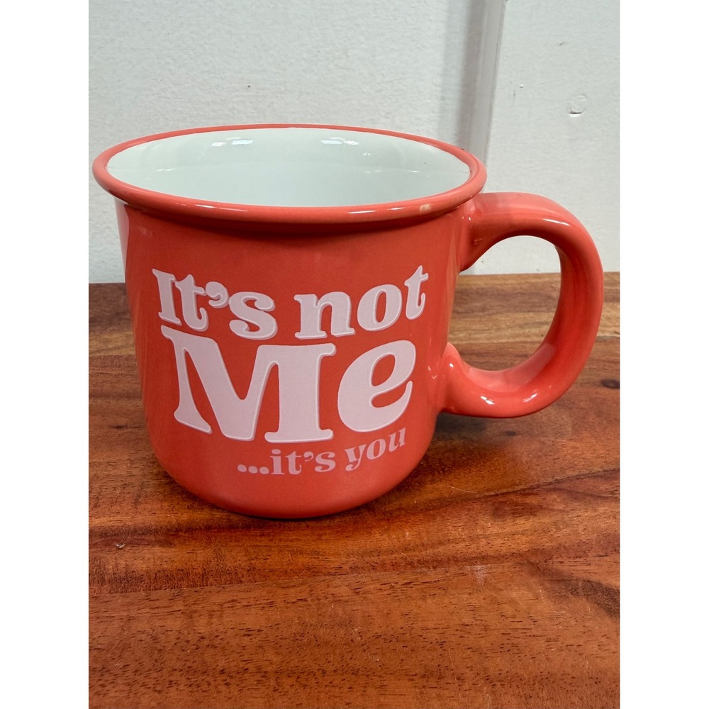 Parker Lane Studio Its Not Me Its You Coffee Mug Pink‎ Ceramic Funny Novelty